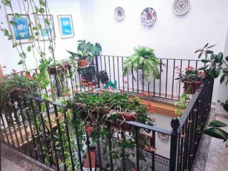 Reihenhaus in Torredonjimeno. Chalet pareado en torredonjimeno centro con patio, terraza y gar