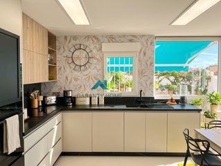 Doppelhaus in San Javier. Chalet pareado de 4 dormitorios con parcela de 250 m2, jardín y