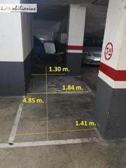 Aparcament cotxe  Passeig fabra i puig. Venta parking fabra i puig 215