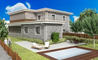 Casa aparellada  Calle san valentin. Pareado de obra nueva en torrelodones