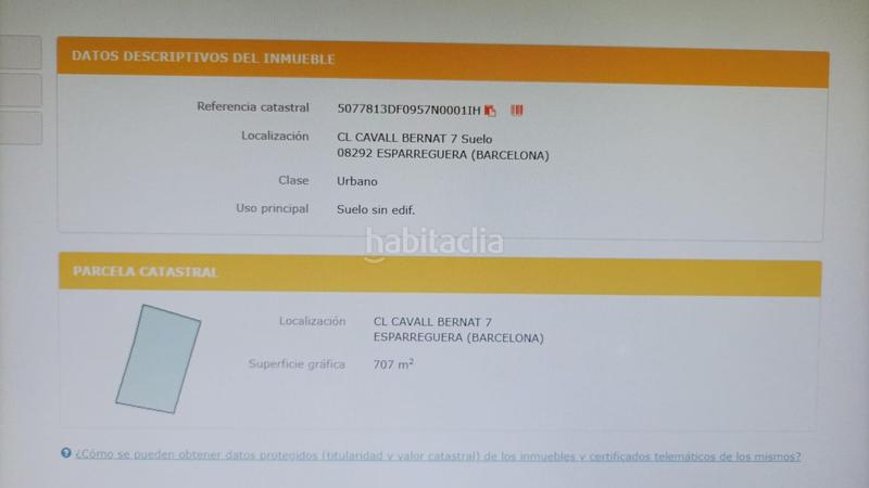 Foto 037b3b17-a3fa-4e7a-9d7d-b3a7abf06c8e. Terreno residenziale in Can Rial Esparreguera