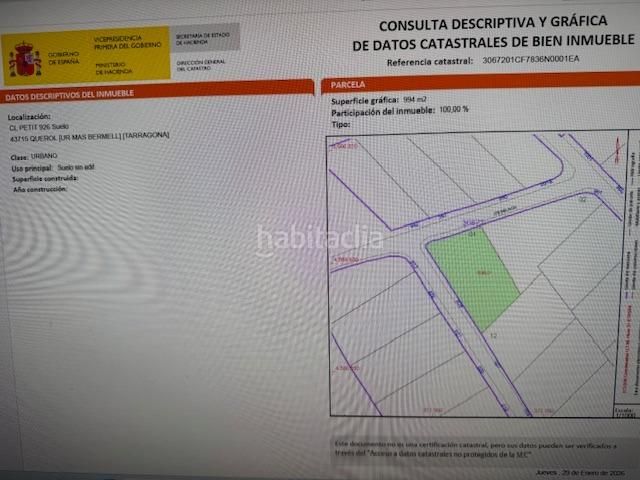 Foto efcc5bc3-ebc3-4c57-8d87-4432eaef88e5. Terreny residencial a Querol