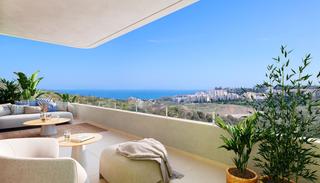 Appartement à Riviera del Sol. Apartamentos con terrazas amplias y piscina en la cala de mijas
