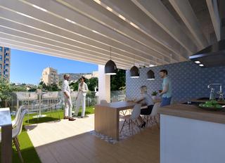 Piccolo appartamento in Canuta. Apartamentos de lujo con terraza y vistas en calpe