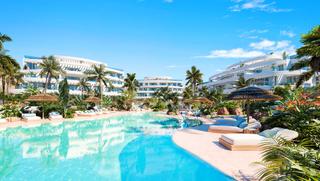 Appartement à La Cala Mijas. Apartamentos con piscina y vistas al mar en la cala de mijas