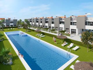 Appartement à Aguas Nuevas. Apartamentos con piscina y jardines en torrevieja