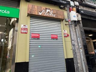 Lloguer Local Comercial a Eibar. Alquiler bar en el centro de eibar