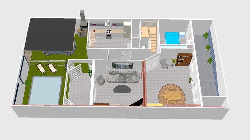 Foto 6265f12e-7cd1-42d3-9009-75c086940fe8. Maison jumelée avec cheminée chauffage parking piscine dans San Martín de la Vega