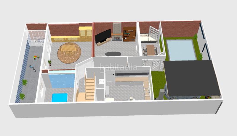 Foto 7cfbbd5d-cc04-4b7d-bfa6-59ffdd34745a. Maison jumelée avec cheminée chauffage parking piscine dans San Martín de la Vega