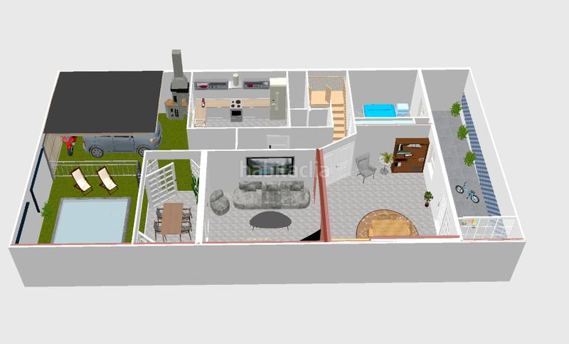 Foto 9e6e96b0-33b0-4c26-b080-50761e1419aa. Maison jumelée avec cheminée chauffage parking piscine dans San Martín de la Vega