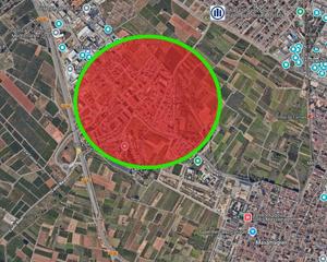 Terreny residencial a Massamagrell. Terreno industrial de 8215 m2 en massamagrell