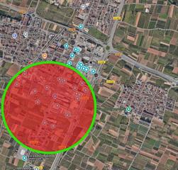 Terreny residencial a Museros. Terreno industrial de 300m2 museros