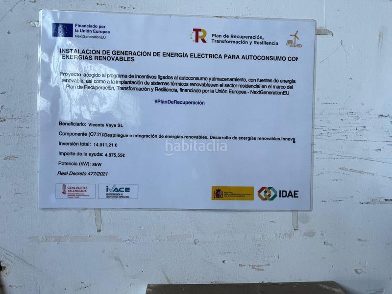 Foto 4b69eff4-c4ca-45ab-8817-ddca52e19b75. Miete fabrikhalle in Fuente del Jarro Paterna