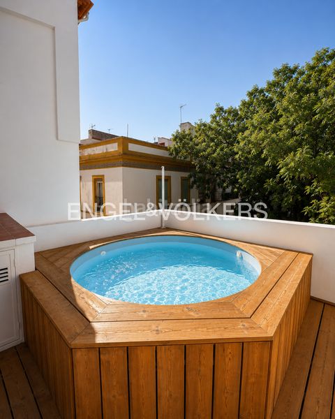 Foto 00bc011b-1535-4765-9eb7-cd5f9e536cd5. Casa adossada amb calefacció piscina a Feria Sevilla