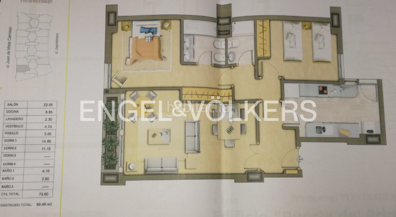 Foto e4e22fc6-d693-4450-af7f-39b38dae6097. Location appartement avec chauffage parking dans San Bernardo Sevilla