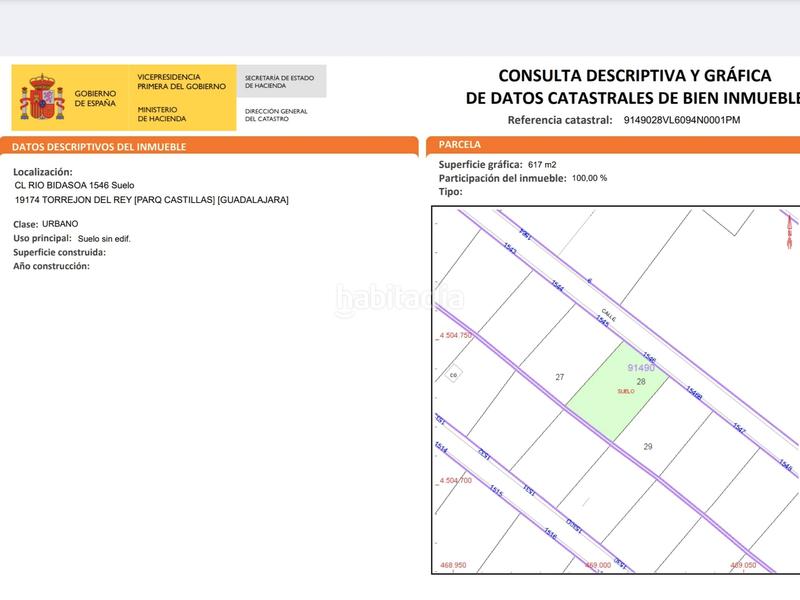 Foto b1124aad-a139-43af-92c4-a609116305b9. Wohngrundstück in Torrejón del Rey