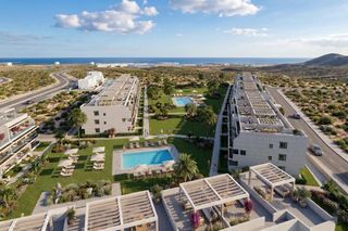 Flat in Las Salinas. Obra nueva en vera playa viviendas de 2 y 3 dormitorios con ampl