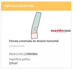 Casa a Pedroche. Casa para derruir o reformar