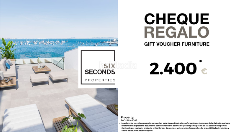 Foto 8b1bd395-dc5f-453b-bd72-503958269e05. Àtic amb aparcament a Lo Pagán San Pedro del Pinatar