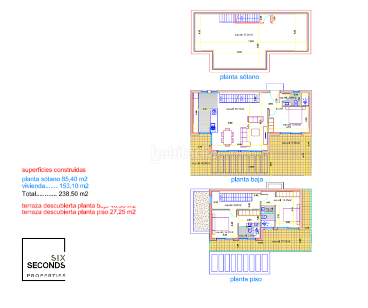 Foto f02a90fe-1268-4f55-90c2-c8a6d003d74d. Casa modernasnbspvillas en grandes solares en zonas tranquilas, con vistas abiertas y orientadas al sur. todas las parcelas seleccionad en Busot