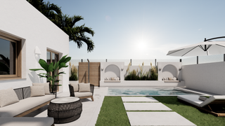 Casa a Pedanías Oeste. Exquisitas residencias de una planta ofrecen un oasis de serenid