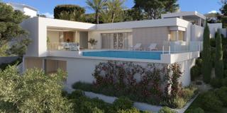 Maison à Cumbre del Sol. Esta propiedad única fusiona interior y exterior, destacando un