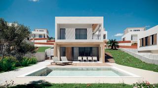 Casa a Balcón de Finestrat-Terra Marina. Esta villa ha sido concebida como un espacio completamente trans
