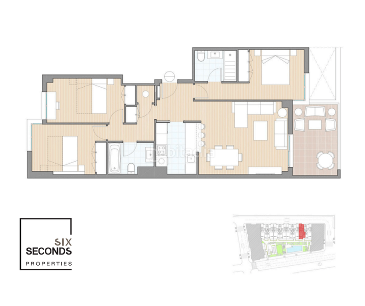 Foto 0d56312d-1556-4ff4-96ec-9783c4ebd167. Apartament amb aparcament piscina a Delicias Águilas