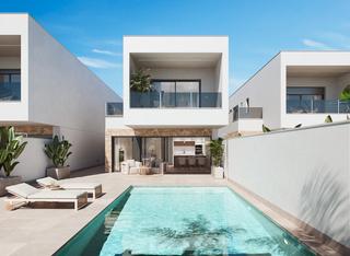 Casa en San Pedro del Pinatar. Descubre esta residencia de lujo en los balcones que combina dis