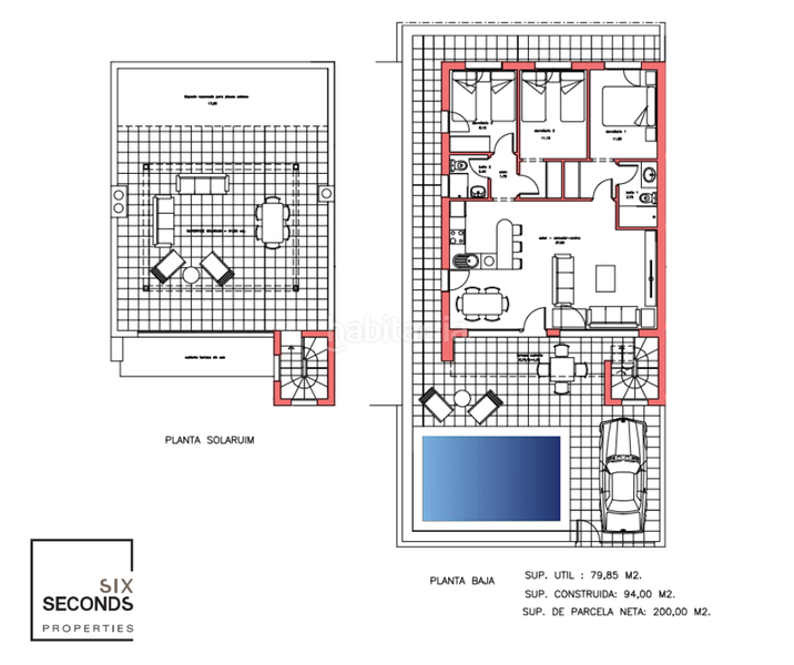 Foto 595a87fb-084d-4ce9-b391-3f90323f66f0. Reihenhaus mit parking pool in La Pinilla - Las Palas Fuente Álamo de Murcia