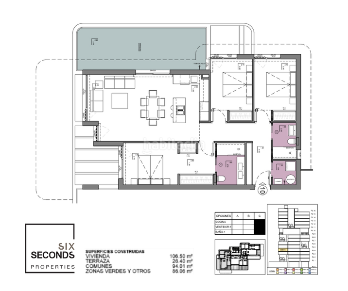 Foto 3370c6e9-3203-4b42-95de-a2bda0ae6d9c. Appartement mit parking pool in Marisol Park - Ortembach - Los Almendros Calp