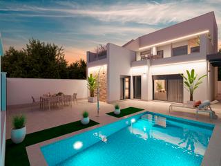 Casa a Roda. Descubra esta villa de diseño contemporáneo en san javier, murci