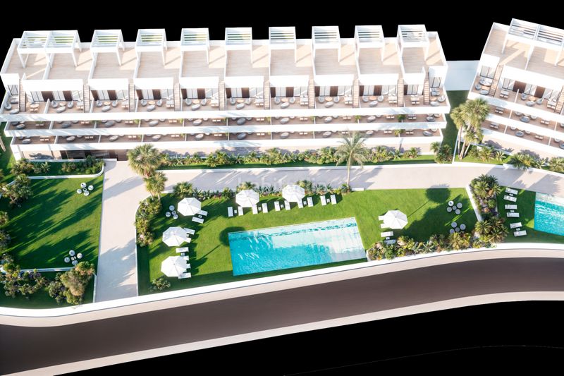 Foto 0e1458f9-4c31-47b4-a923-863e0616c4bc. Àtic amb aparcament piscina a balcón de Finestrat-terra marina Finestrat