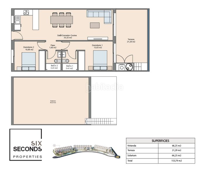 Foto 926c7461-e68f-40c3-a58d-9e9a038a233e. Àtic amb aparcament piscina a balcón de Finestrat-terra marina Finestrat