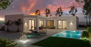 Casa a Polop. Descubra esta villa de obra nueva en polop, alicante, diseñada p