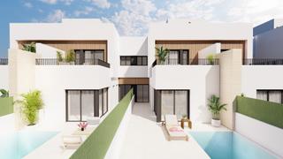 Casa adossada a Santiago de La Ribera. Descubra este exclusivo residencial de 12 villas adosadas, situa