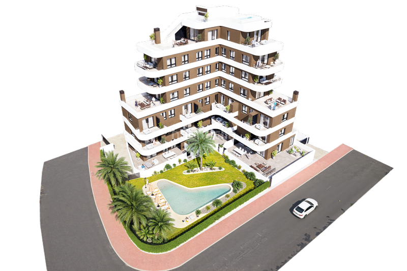 Foto cf094894-ef08-473d-8dd8-640ef58e2286. Àtic amb aparcament piscina a Puerto Deportivo Guardamar del Segura