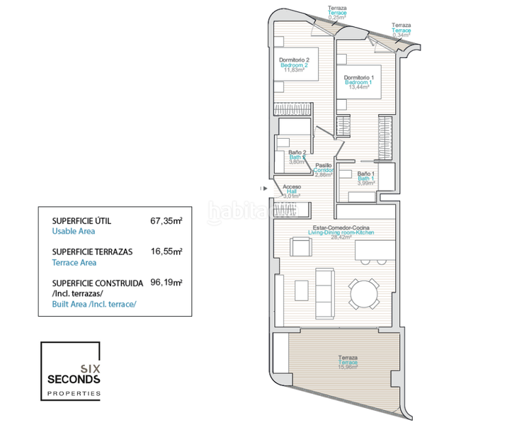Foto 88ccbe99-960e-4c6c-8553-ba79b10d562b. Apartamento en six seconds properties te presentamos una oportunidad única de vivir en uno de los entornos más privilegiados de la costa blanc en Vila Joiosa (la)