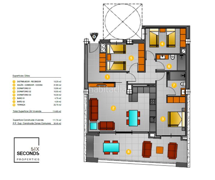 Foto ed2e7fcd-21a5-4c95-a6bc-c6d154f385c5. Àtic amb aparcament a Centro - Muelle Pesquero Torrevieja