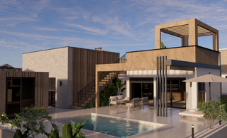 Casa adossada a Polop. Le presentamos una promoción de 6 villas ecológicas de diseño en