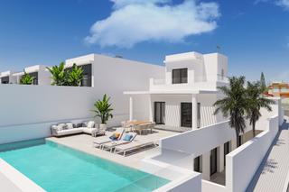 Reihenhaus in Rojales. Descubra esta elegante villa esquinera de 245 m, diseñada para q