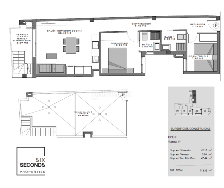 Foto 496ecde4-d86b-470d-b29e-2234266a4c47. Attique avec parking piscine dans Norte Santa Pola