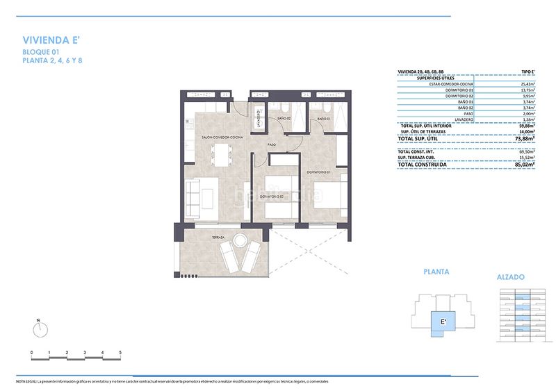 Foto bf175f3e-338b-4363-82c9-09a6a53352ed. Apartament amb piscina a Zona Levante - Playa Fossa Calp