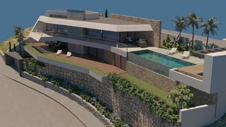 Haus in Rojales. Descubra esta espectacular villa de lujo de diseño moderno ubica