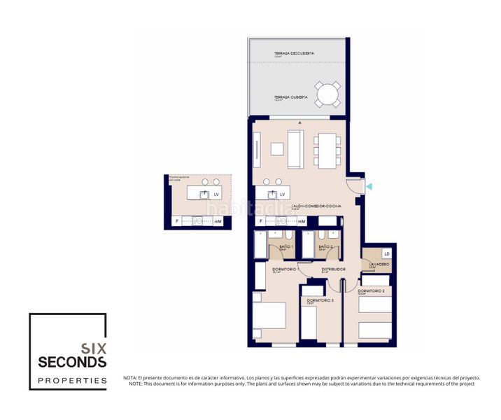 Foto 4b5355f3-644e-40ab-b9a7-d07a1ea637ea. Apartament amb piscina a Verger (el)