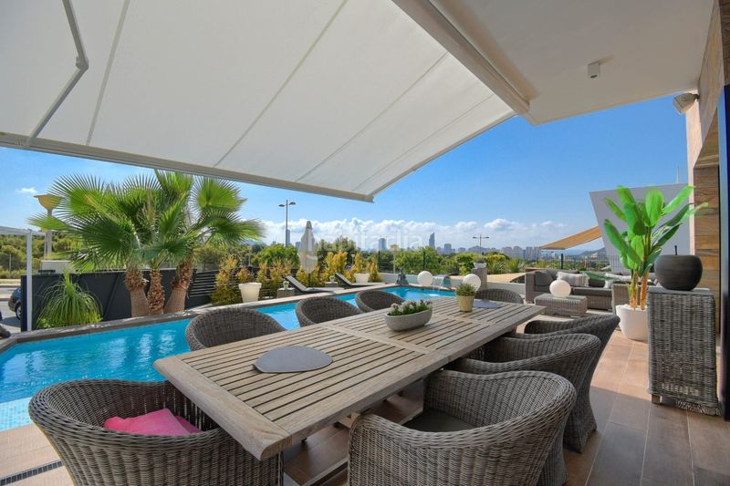 Foto e7c8f45b-ecec-4053-8ff5-b390456bf2fc. Casa amb piscina a Finestrat pueblo Finestrat