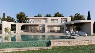 Casa en Cap Martí - El Tossalet - Pinomar. Os mostramos este proyecto de una encantadoranbspvillanbspcon di