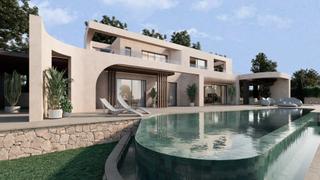 Casa en Cap Martí - El Tossalet - Pinomar. Os mostramos este proyecto de villanbspcon diseño moderno en la
