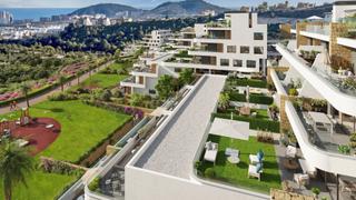 Apartamento en Balcón de Finestrat-Terra Marina. Una parcela que mira al cauce, al mar y al sur.un conjunto de mu