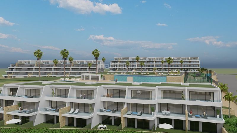 Foto e8ccae41-1201-471d-94c0-753eb64f8093. Zweistöckige wohnung mit parking pool in balcón de Finestrat-terra marina Finestrat